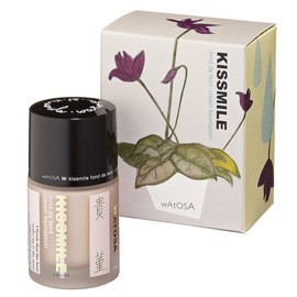 Kiss Millet Foundation Cream, No. 524, Pansy Mama Sponge Included, Highly Moisturizing, Highly Adhesive, Foundation, Does Not Bleach, Absorb Sebum, Natural, Cover Dull