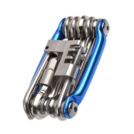 Gobesty Multifunction Bike Repair Tool Kits, 11 in 1 Bicycle Tool Kit Bike Chain Tool, Tire Patch,Tyre Lever for Outdoor Cycling Mini Tool for Outdoor Cycling