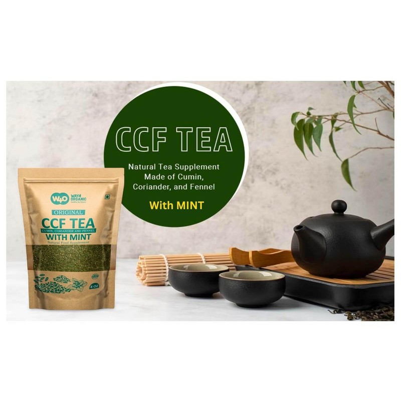 WAY 4 ORGANIC W4O CCF Tea (Cumin, Coriander, Fennel) with