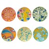 Certified International Damask Floral 8.5" Salad/Dessert Plates, 6 Assorted Designs,