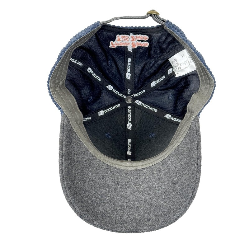 Mazume MZCP-809 Corduroy Cap I Navy
