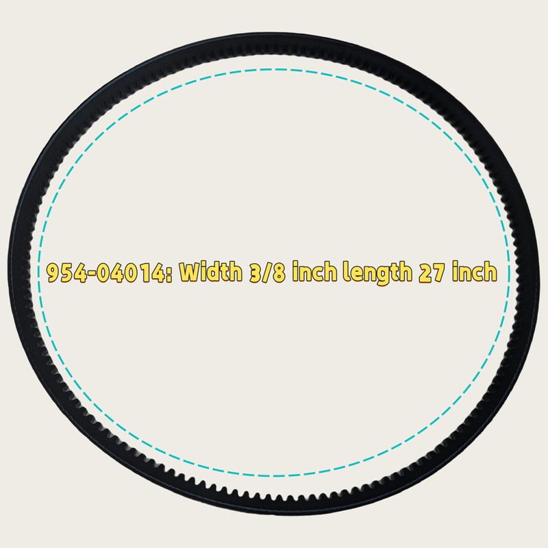 KOIUETUA 954-04014 754-04014 3/8" x 26.85" Drive Belt fits MTD