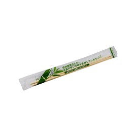 Yanagi Products PK-009 Split Chopsticks, Can Be Used Without Cracking, Bamboo, 7.9 inches (20 cm), Toothpicks, 100 Pairs, Individual Packaging, Commercial Use