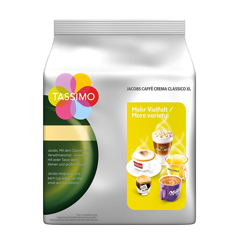 Tassimo Jacobs Caffè Crema Classico Xl (16 servings)