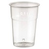 VEPATIM Brilliant Clear Drinking Glasses 100 ml with Filling Line