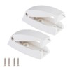 Xztrdi RV Baggage Door Catch Clips - ABS Plastic Trailer