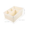 SAFIGLE Vanity Makeup Organizer Compartment Skincare Storage for Beauty Supplies
