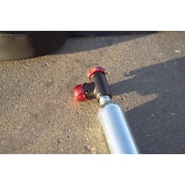 SILCA EOLO IV Co2 Regulator | Compact Design with Turn Screw Control Valve | Presta and Schrader Compatible | Universal Co2 Threaded Cartridge Compatible | CO2 Regulator Head only