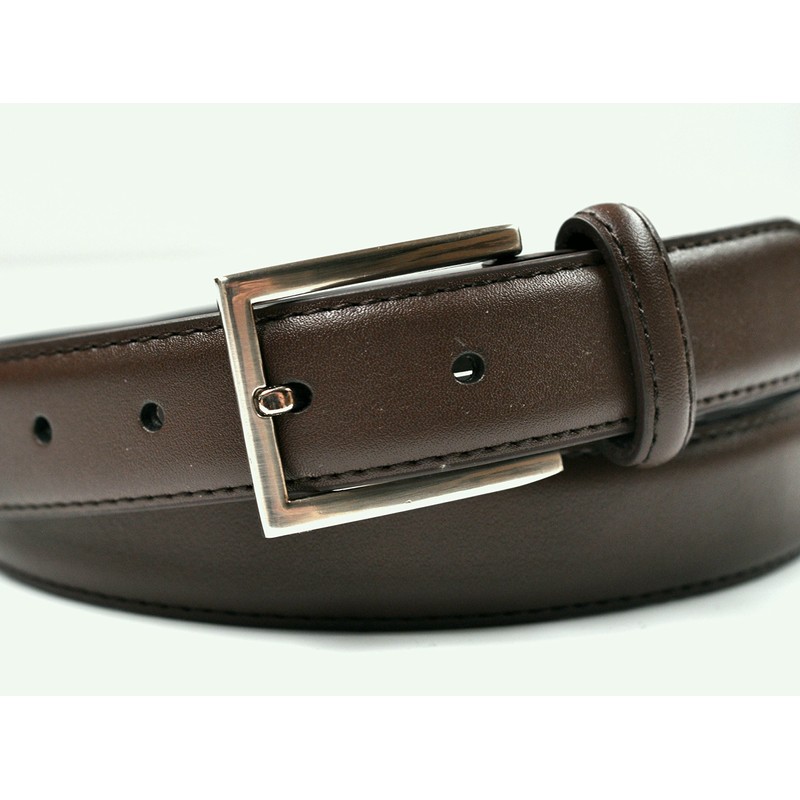 Ashford Ridge Men's 30 mm Leather Belt - 6 Colours,