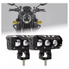 Faros Auxiliares Led De Doble Color 70w P/auto, Moto, 2