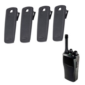 Zopsc 4PCS Radio Clip, Portable Two Way Talk Radio Belt Clip Holder, Black, For Standard Horizon HX400 W VX290 SBR-29LI