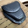 ROCOTACTICAL Hidden Snap Single handcuff case w/360 Degree Rotating Belt