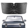 Portable Windshield Sunshade Umbrella Custom Fit for Rivian R1T 2022-2025,