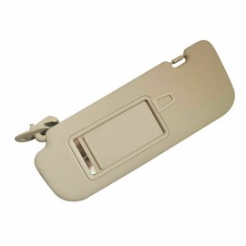 BestParts LH Sun Visor with Makeup Mirror Beige Color Left Driver Side Replacement for Hyundai Elantra MD 2011-2015 Replace 852103X000