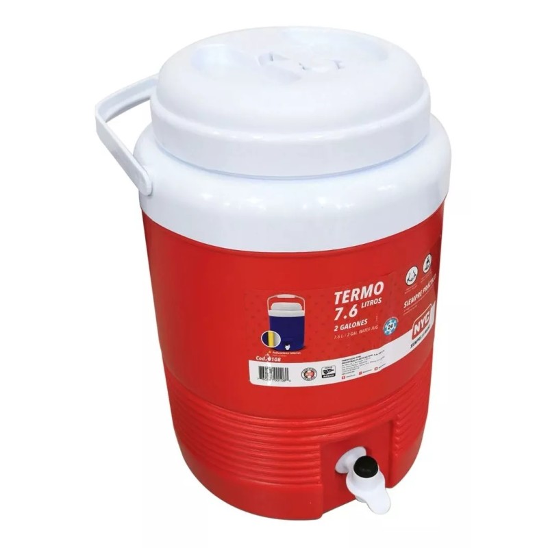 NYC Termo Nyc 7.6 Lts 2 Galones Con Llave Dispensadora