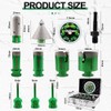 KURSTOL Diamond Core Drill Bits Kit - 6/6/6/20/25/35/50mm+2" Beveling Chamfer
