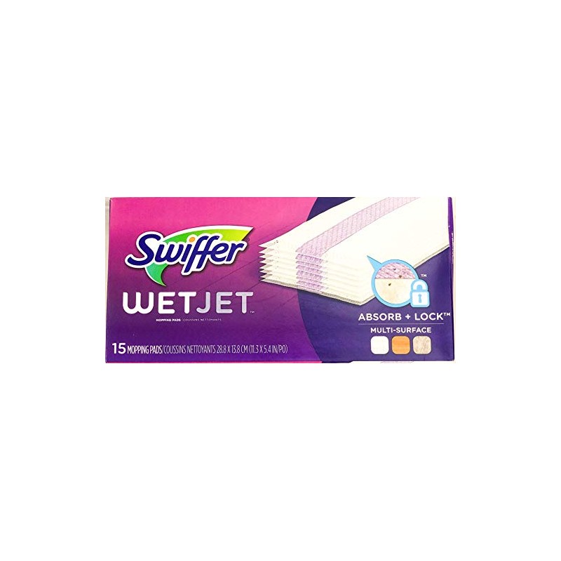 MOP PAD WETJET 15PK