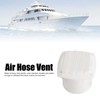 Round Boat Louver Marine Exhaust Air Plastic Vent Straight Through