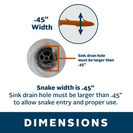 Teal Turtle Reusable Hair Clog Remover Tool - 22" Flexible Drain Cleaner Tool For Showers, Sinks, & Bathtubs - 3 Pack