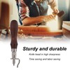 Leather Groover 7 in 1 Multipurpose Durable Wood Metal Labor