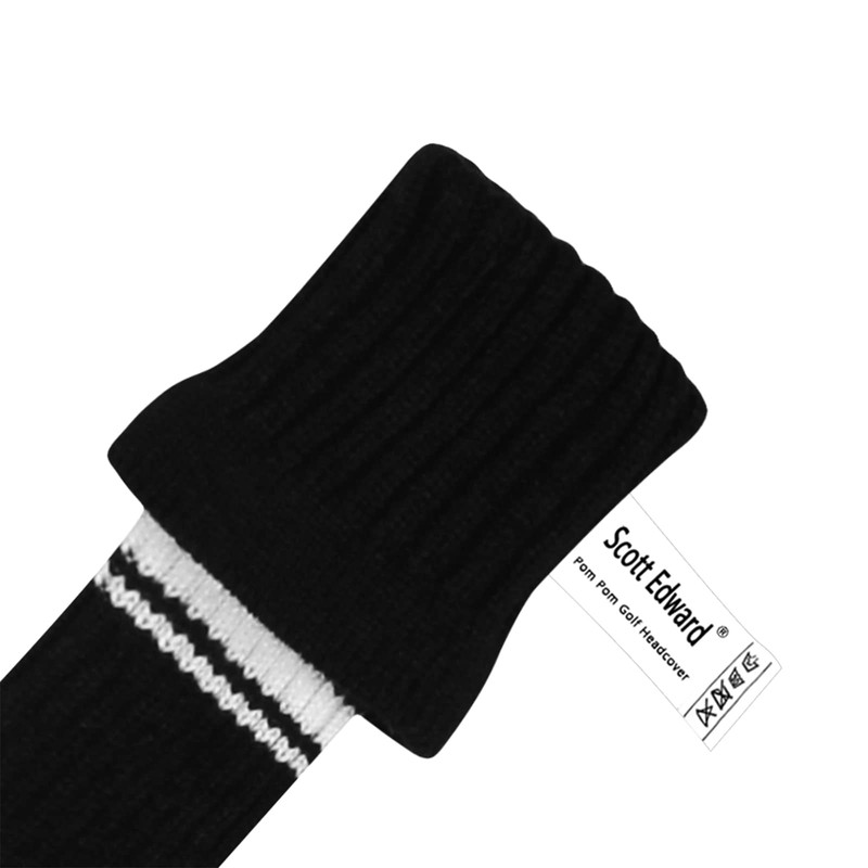 Scott Edward Knit Golf Headcovers Set of 4 Handmade Drivers