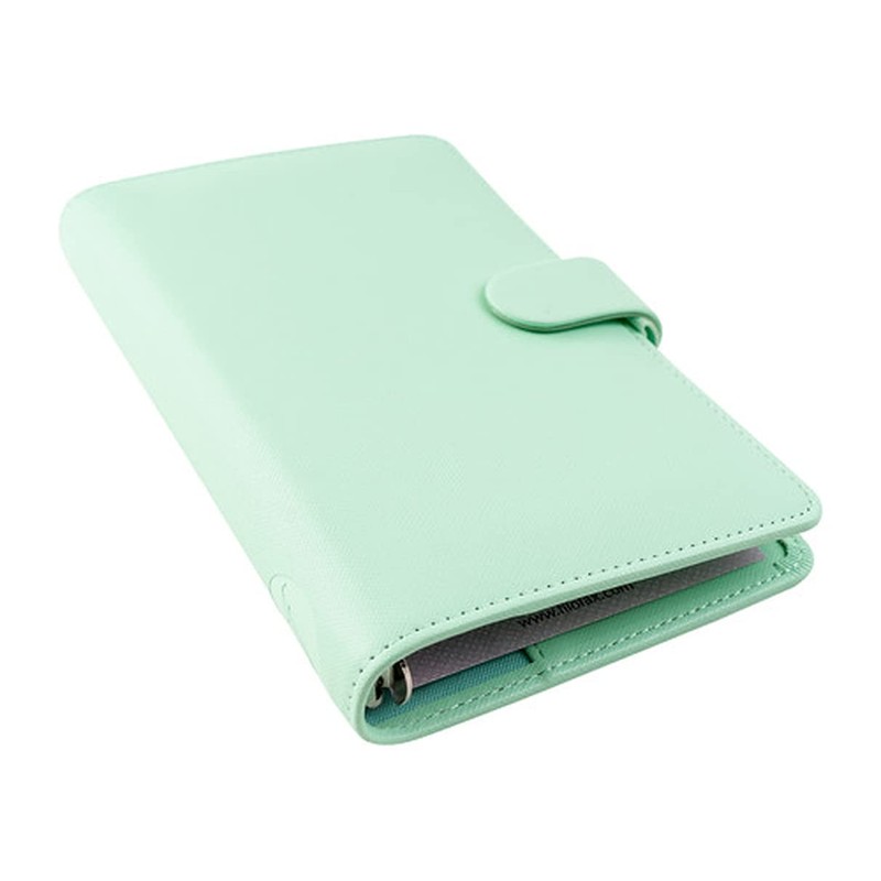 Filofax Personal Compact Saffiano Organiser - Neo Mint