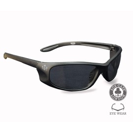 [ACE CAFE LONDON] SUNGLASSES ROCKERS BK SMOKE Ace Cafe London Sunglasses, Smoke Rockers, Black, Free Size N002SG-BKSM