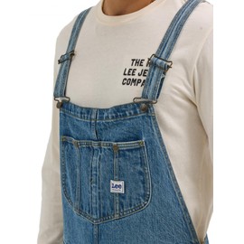 Lee Men's Workwear Bib Overall, Mid Wash, Large
