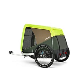 Croozer Unisex - Adult Copertura antipioggia cani Medium Lightning Yellow Antipoggia Coverage for Dog Trailers, Yellow, One Size Fits All