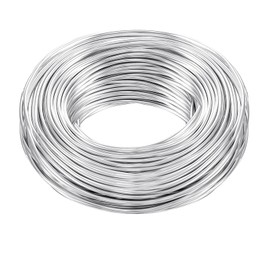 Craft Wire 2 mm x 20 m, Wire for Crafts, Wire Jewellery Wire, Aluminium Wire, Binding Wire, Modelling Wire, Rustproof for Jewellery Making, Crafts