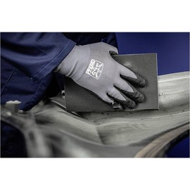 PFERD Fabric Sanding Sheet Set, 10 Pieces, Corundum 230 x 280 mm, A40, 80, 100, 120, 180, 45098041 – Universal Use