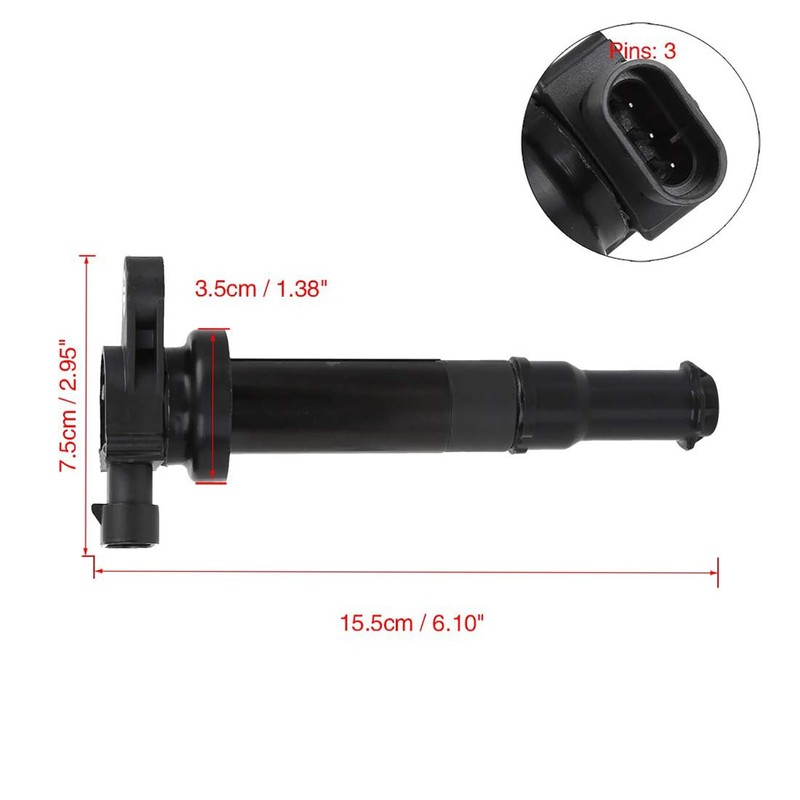 MACHSWON Car Ignition Coil Replacement 27301-3E100 For Kia Optima EX
