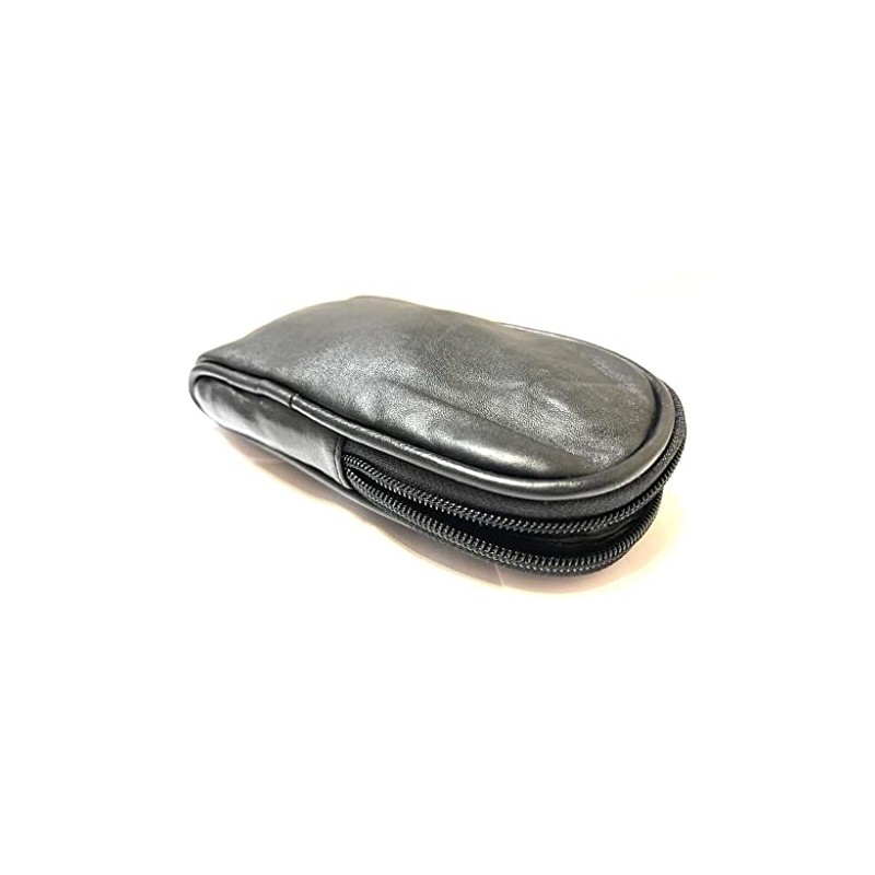 AKSHIDE Genuine Soft Leather Glasses Case/Leather Spectacles Case/Leather Glasses Pouch-Gc3