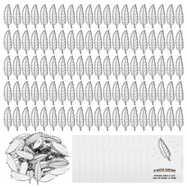 Liliaafar 30 Sets 30/60 Sets Funeral Pins Bulk Butterfly/Feather/Wing Lapel Pins Celebration of Life Funeral Favor Memorial Enamel Brooches with Prayer Poem Cards for Who Loss Loved One (Feather)