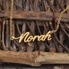GR35Z9 Abby Name Necklace Gift for Her His Friend Fans