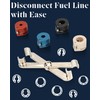 GallopMax Fuel Line Disconnect Tool Set with Fuel and AC