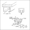 Prime-Line N 7410 Pocket Door Roller Assembly, 1 In. (outside
