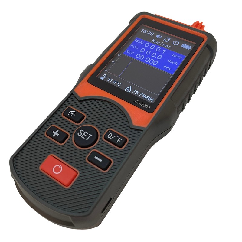 JD‑3001 Geiger Counter Nuclear Radiation Detector Monitor Portable Dosimeter Electromagnetic