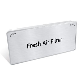 LEYURISE Refrigerator Filter Cover Fresh Air Filter Assembly Compatible with LG Refrigerator Replace#:ADQ75493301