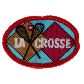 La Crosse Sport Badge 2 inch Patch AVA0651 F3D5H