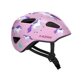LAZER Nutz 2.0 KinetiCore Kids Bike Helmet, Lightweight Bicycling Helmet for Children, Youth Unisex Cycling Head Gear, Unicorns, One Size