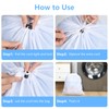 OTraki 2Pcs Mesh Laundry Wash Bag, 40x50cm Mesh Laundry Bag