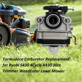 Tormudaca Carburetor for Ryobi 4 Cycle S430 X430 30cc
