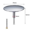 Eupneicu Universal Bath Plug Diameter 70 mm, Rustproof Bath Plug