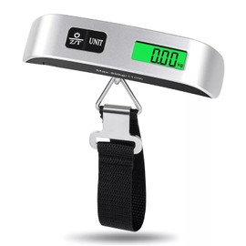 Digital Luggage Scale, LCD Display, 50kg/110lb Capacity