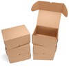 Serwrsw 10x7x5 Shipping Boxes Set of 6, Small Cardboard Boxes