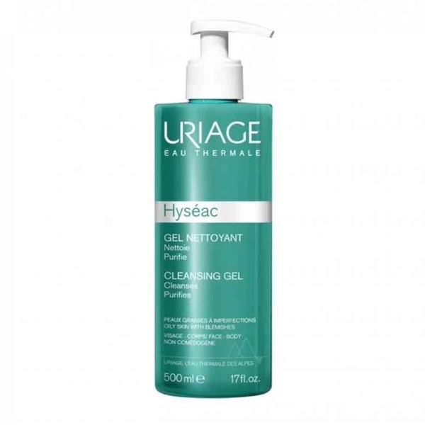 Uriage Hyseac Cleansing Gel For Combination To Oily Skin 500ml