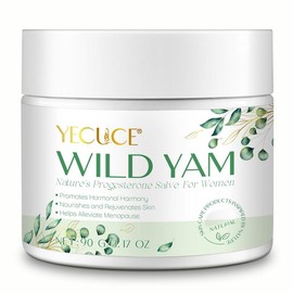 Yecuce Natural Wild Yam Cream( 90g) Enriched Vitamin E Moisturizers Skincare - Specification: Wild Yam cream (90g)*1