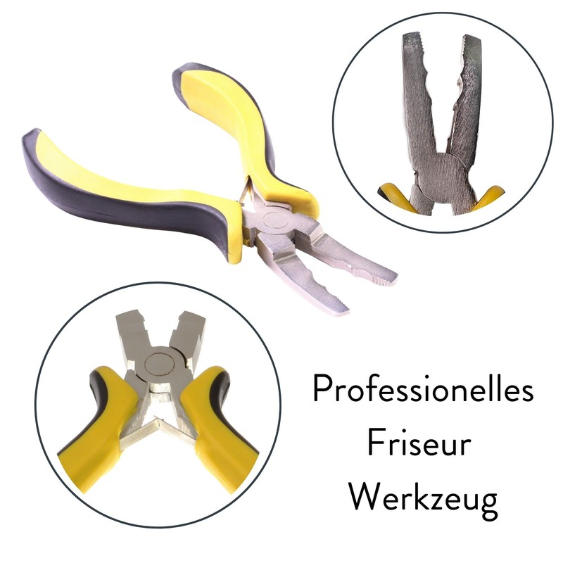 hair2heart Extensions Pliers Removal and Application of Micro Ring Extensions