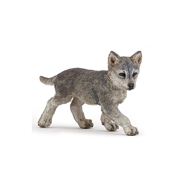 Papo Wolf Cub Toy Figure 4.2cm